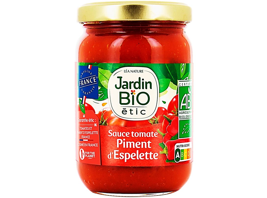 Sauce Tomate Au Piment Despelette Bio