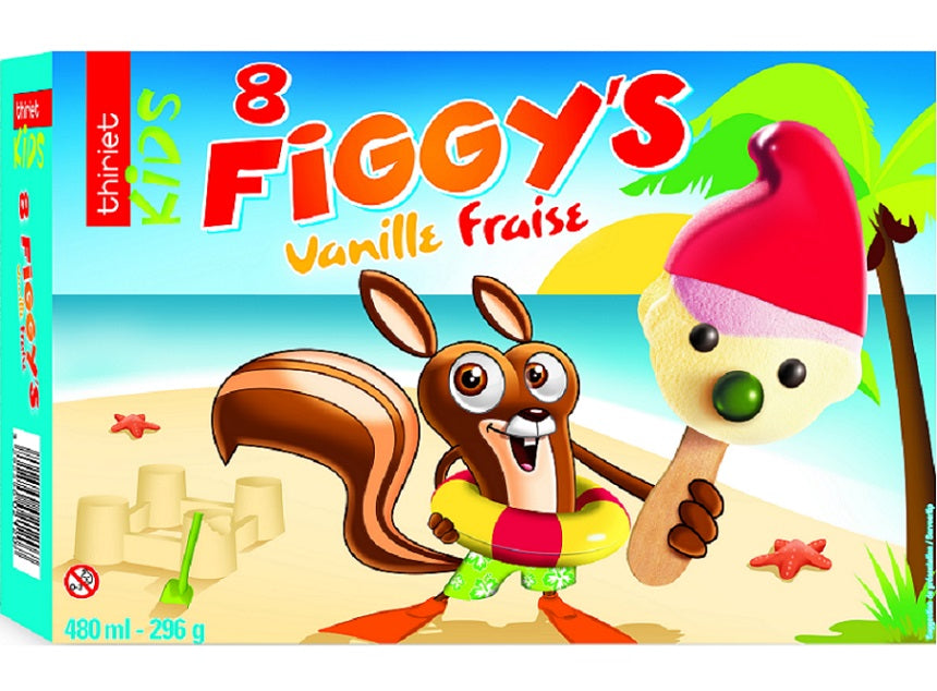 8 Figgys Vanille Fraise