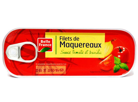 Filets De Maquereaux Sauce Tomate & Basilic