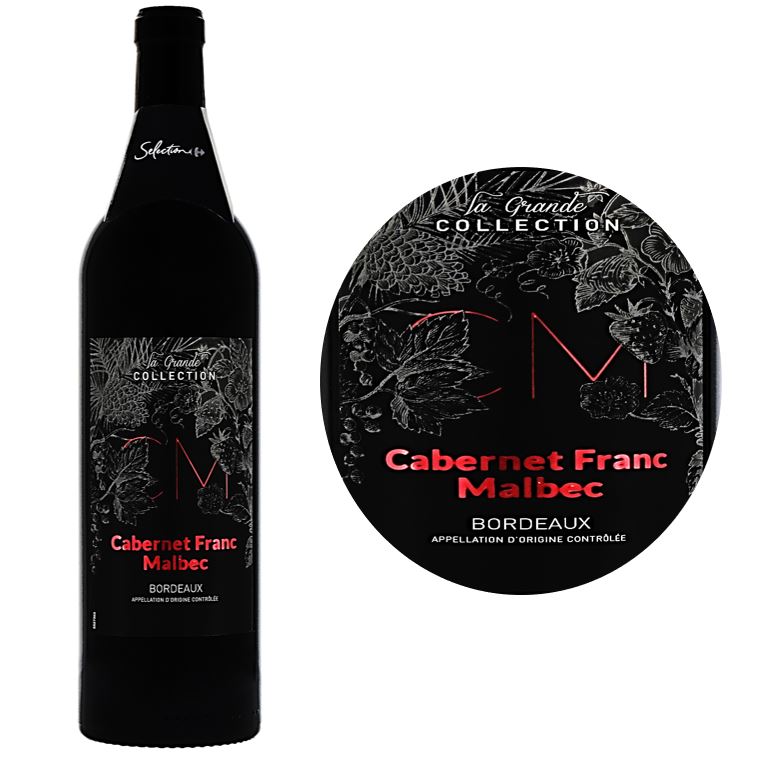 Cabernet Franc Malbec Bordeaux rouge 2020