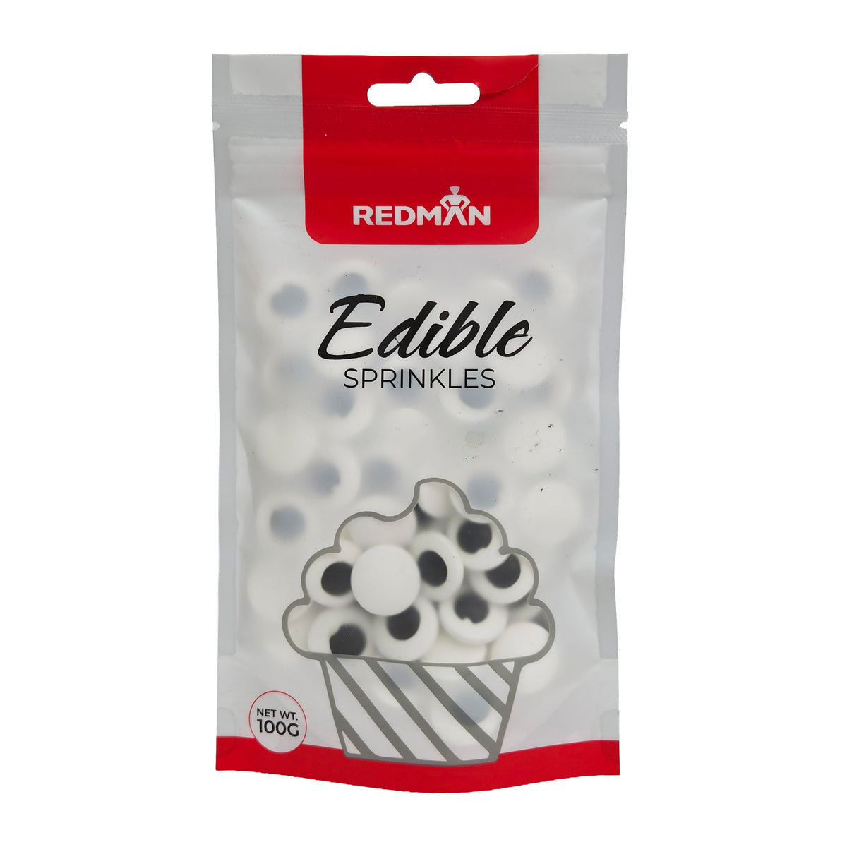 CANDY PRESSED EYEBALL STANDARD 18MM 100G (#203488)