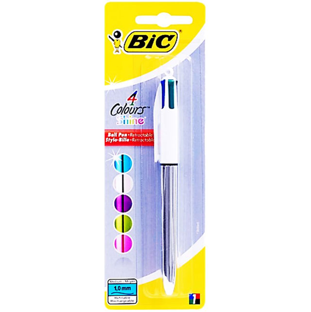 Stylo 4 Couleurs Shine