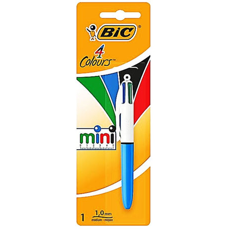 Mini Stylo Bille 4 Couleurs Bleu