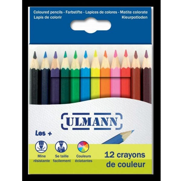 Boite De 12 Crayons De Couleur