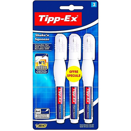 3 Stylos Correcteur Shake Nsqueeze 8Ml