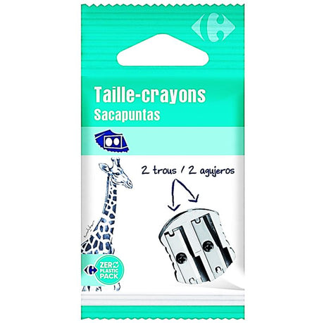 Taille Crayon En Metal 2 Trous