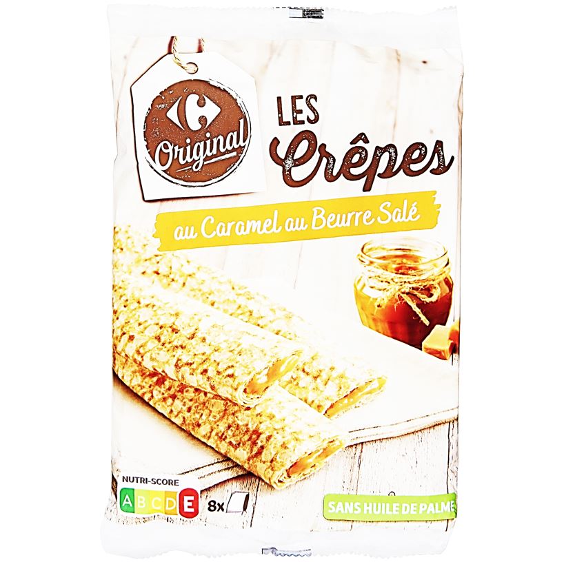 Crepes Fourrage Caramel Au Beurre Sale