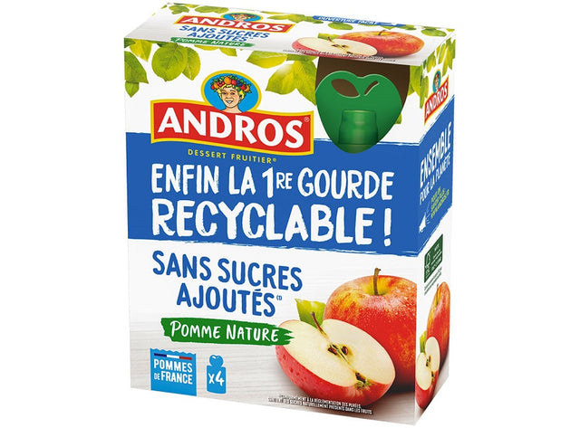 Gourdes Pomme Nature Sans Sucres Ajoutes