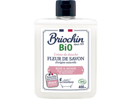Creme De Douche, Rose Et Avoine Bio