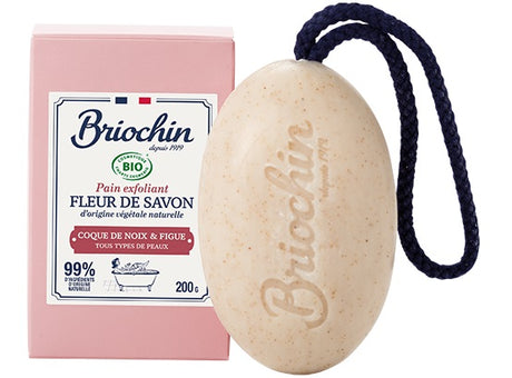 Savon de douche solide coque de noix et figue BIO