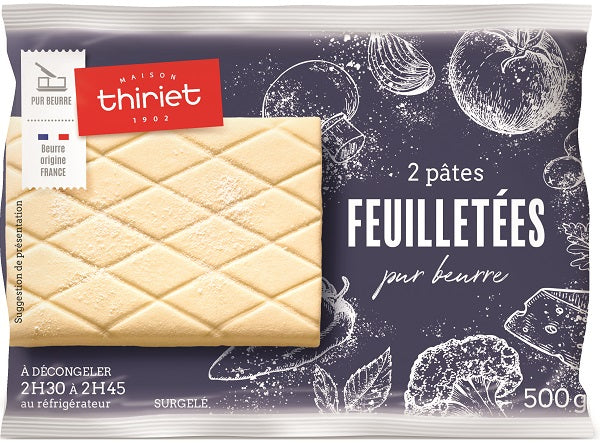2 Pates Feuilletees Pur Beurre