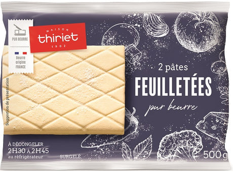 2 Pates Feuilletees Pur Beurre