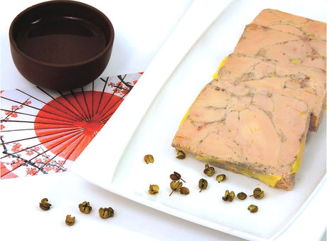 Foie Gras De Canard Entier Sake Et Baies Sansho