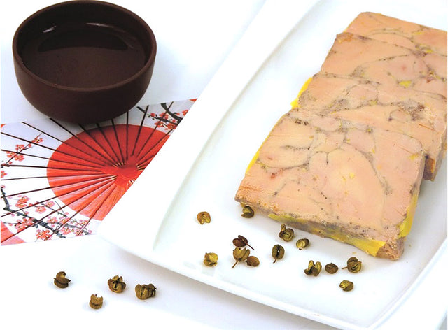 Foie Gras De Canard Entier Sake Et Baies Sansho
