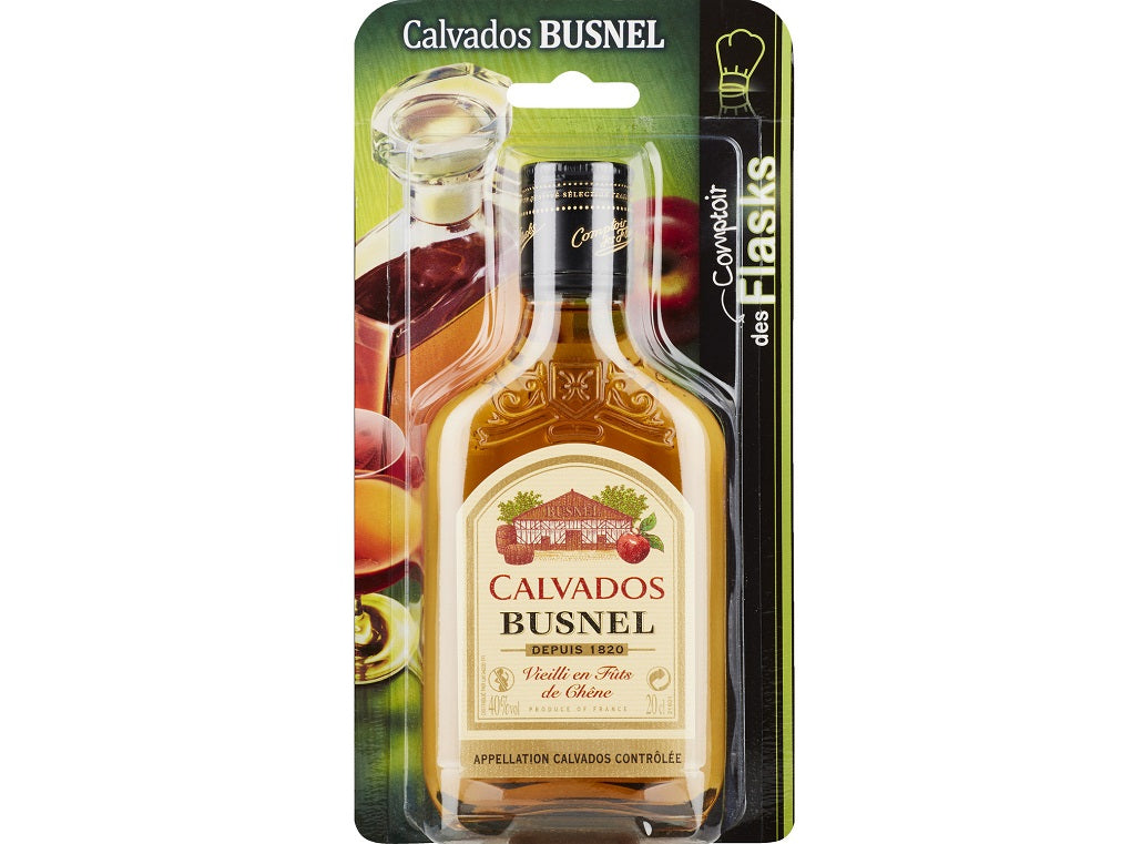 Calvados Vieilli En Futs De Chene De 40° Busnel, Blister