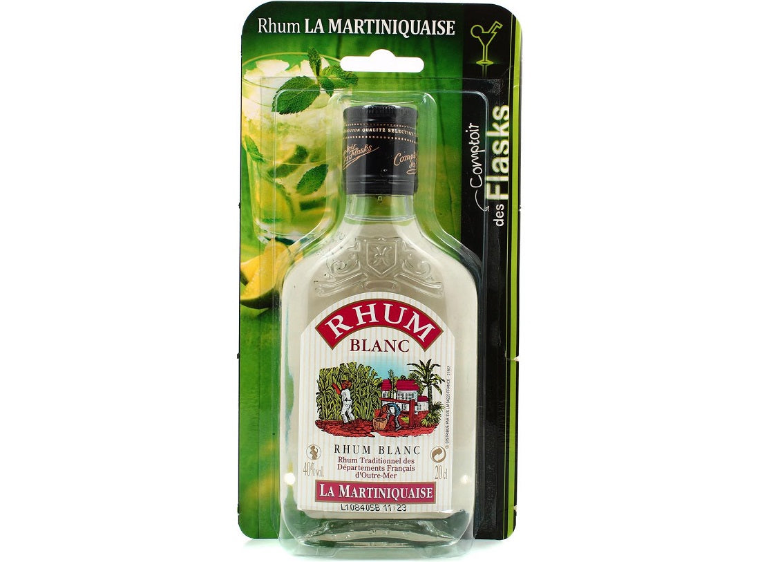 Rhum Blanc La Martiniquaise, Blister