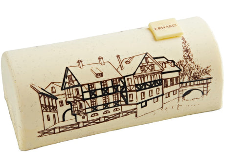 Buche Glacee Artisanale Alsacienne Vanille Pain Depices