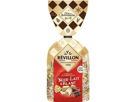 Papillotes accord majeur lait, noir et blanc