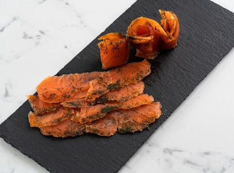 Saumon Fume Pre-Tranche A Laneth Et Aux Olives