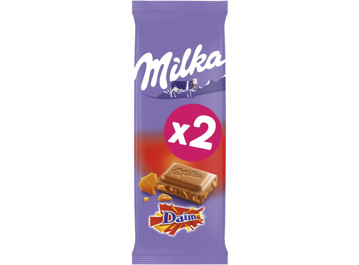 Milka Daim, Chocolat Au Lait, Eclats Caramel