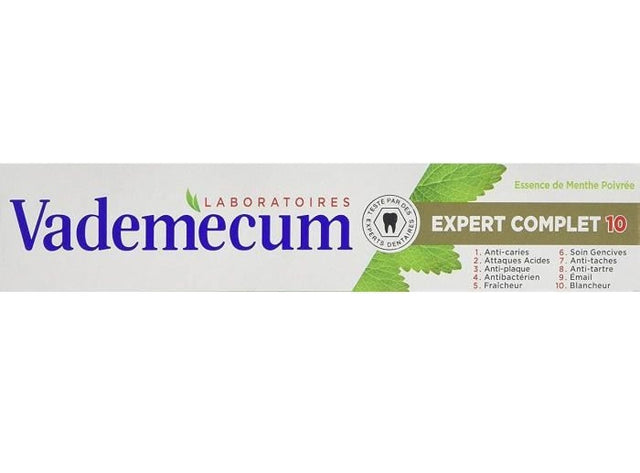 Dentifrice Expert Complet 10, Menthe Poivree