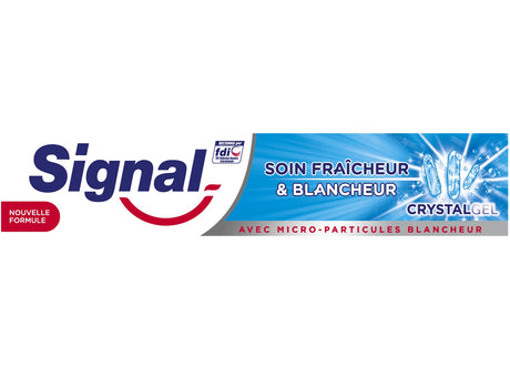 Dentifrice Soin Blancheur Et Fraicheur Crystal Gel