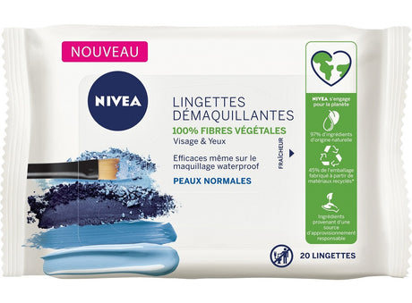 Lingettes Demaquillantes Visage Et Yeux Peaux Normales