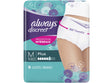 Culottes pour fuites urinaires discreet plus, taille M