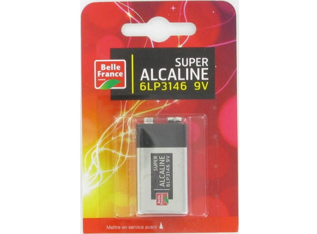 Piles Alcalines 9V 6Lp3146 0% Mercure