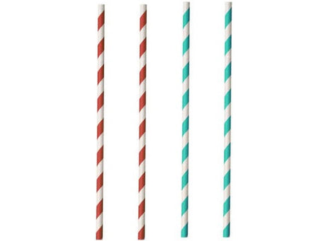 Pailles En Papier Droit