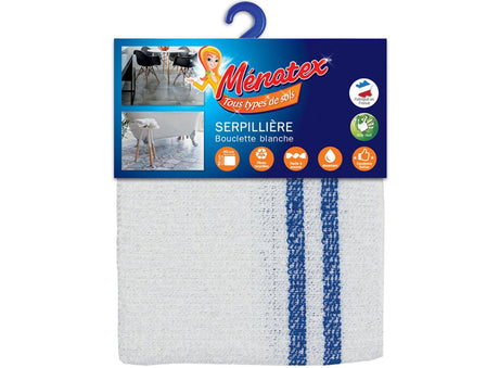 Serpilliere Bouclette Blanche