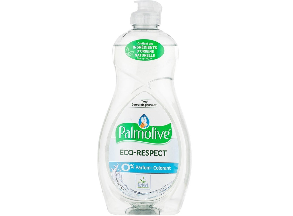 Liquide vaisselle 0% parfum-colorant Ecolabel