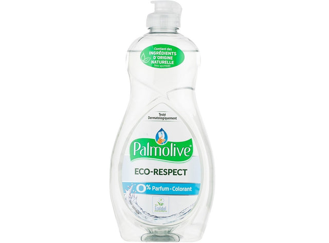 Liquide vaisselle 0% parfum-colorant Ecolabel