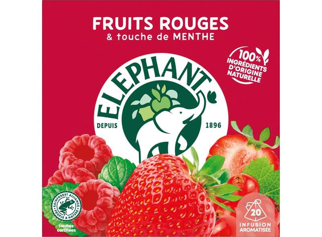 Infusion Fruits Rouges Touche De Menthe