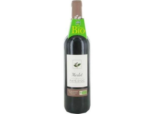 Merlot rouge Pays d’Oc 2022 BIO
