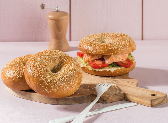 Bagel Au Sesame
