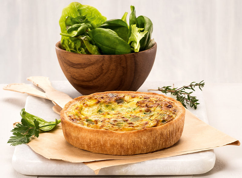 Quiche Poireau Parmesan