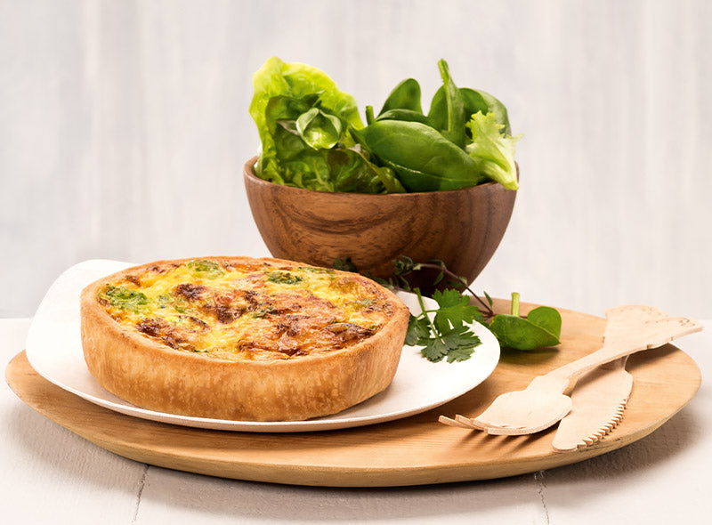 Quiche Saumon Brocolis
