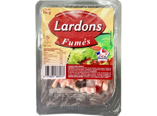 Lardons Fumes - Sans Couenne Ni Cartilage