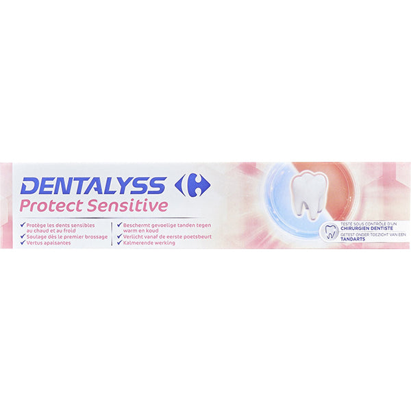 Dentifrice protection sensitive
