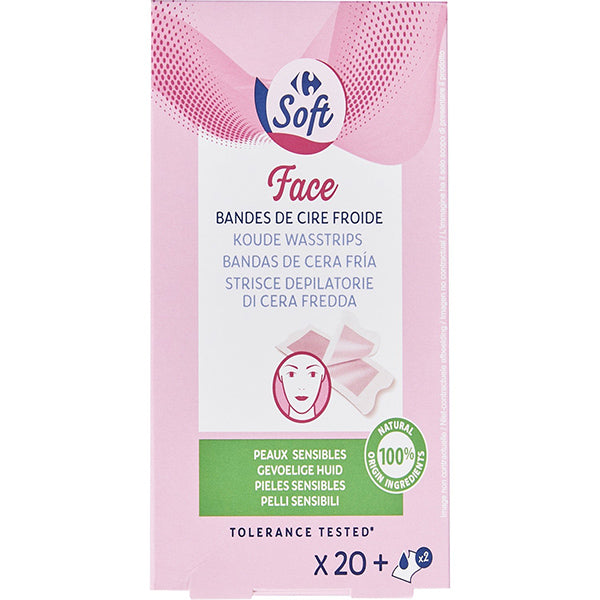 Bande De Cire Froide Visage