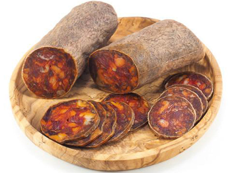 Chorizo Cular Iberique Seche En Tranches