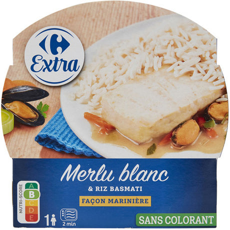 Merlu Blanc Et Riz Basmati, Sauce Mariniere