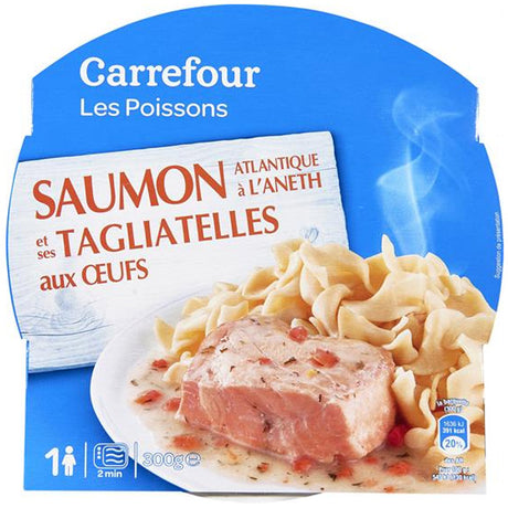 Saumon A Laneth Et Tagliatelles Aux Oeufs