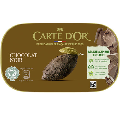 Creme Glacee Au Chocolat Noir