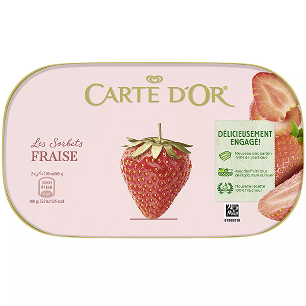 Sorbet A La Fraise