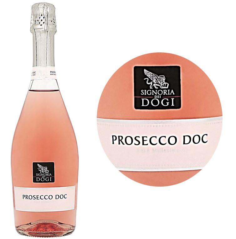 Prosecco Extra Sec Rose Italie 2022