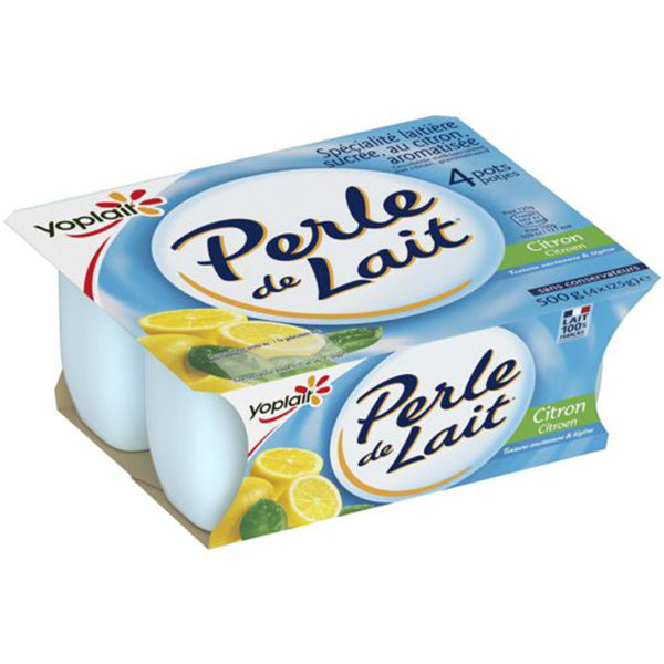 Yaourt Citron Perle De Lait