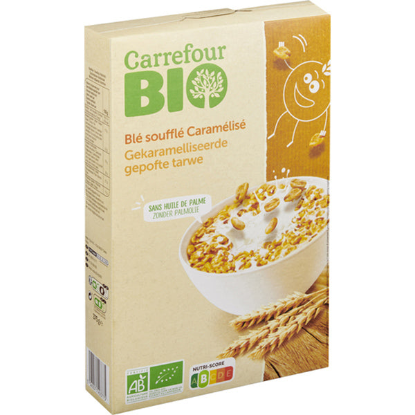 Cereales De Ble Souffle Caramelise Bio
