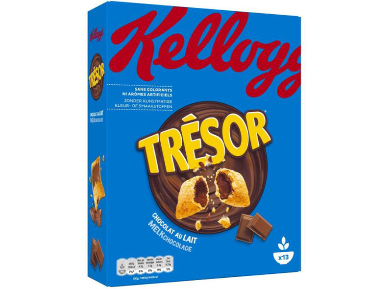 Tresor Cereales Fourrees Chocolat Au Lait